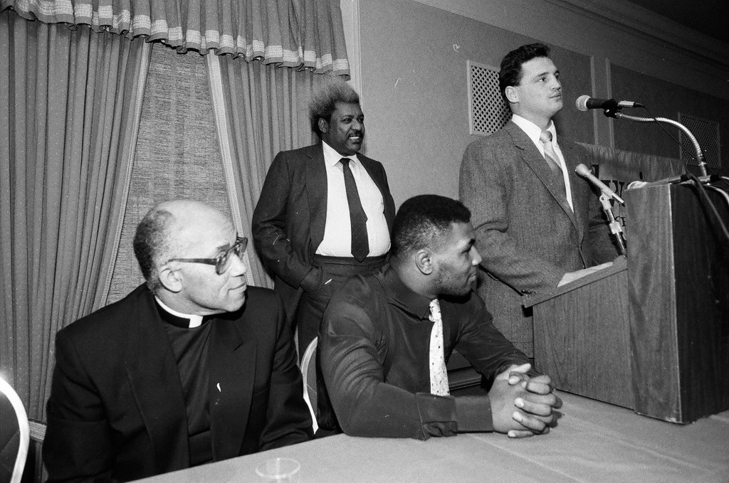 Press conference for Mike Tyson's exhibition match vs. James Tillis - Chicago Sun-Times