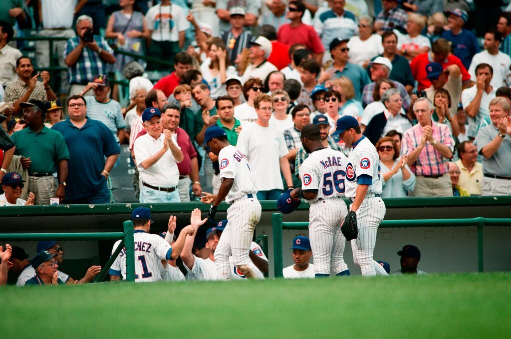 Chicago Cubs vs. Montreal Expos baseball game - Chicago Sun-Times