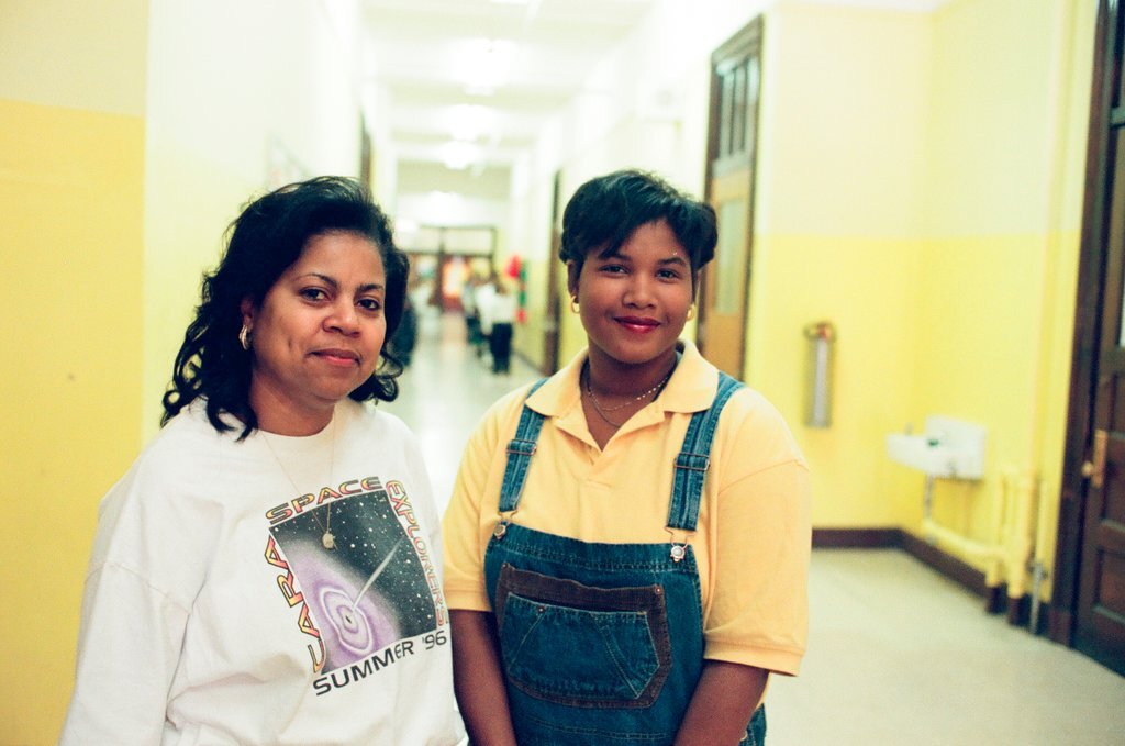 Jameene Banks at McCosh Elementary - John H. White for Chicago Sun-Times