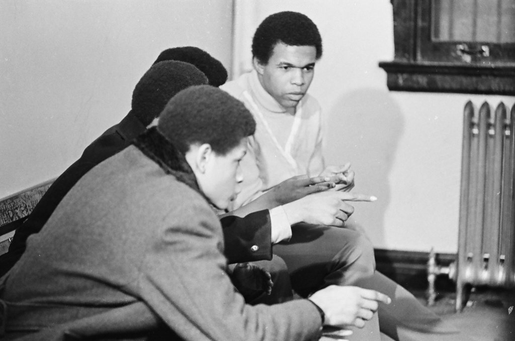 Gale Sayers at Family Court - Duane Hall for Chicago Sun-Times