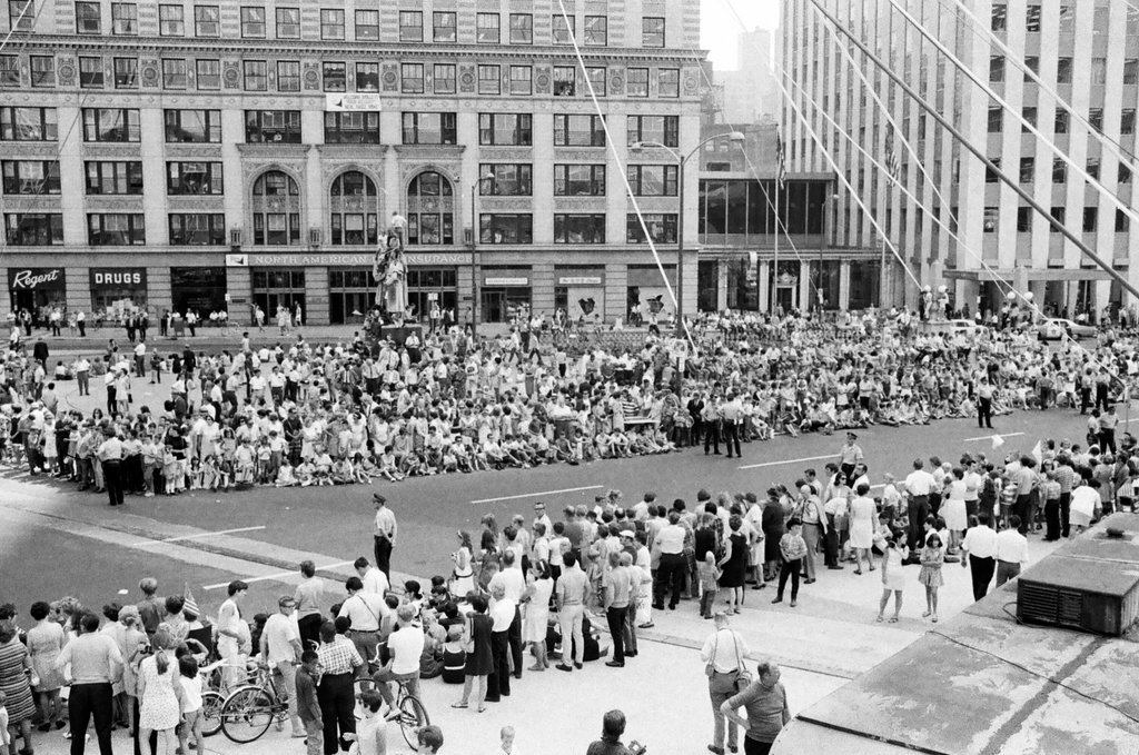 Apollo 11 astronauts parade - Don Burk for Chicago Sun-Times
