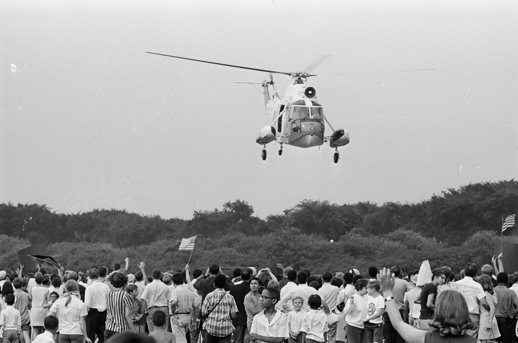 Apollo 11 astronauts in Grant Park - Jack Dykinga for Chicago Sun-Times