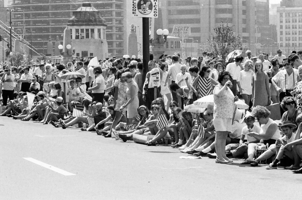 Apollo 11 astronauts parade - Don Burk for Chicago Sun-Times