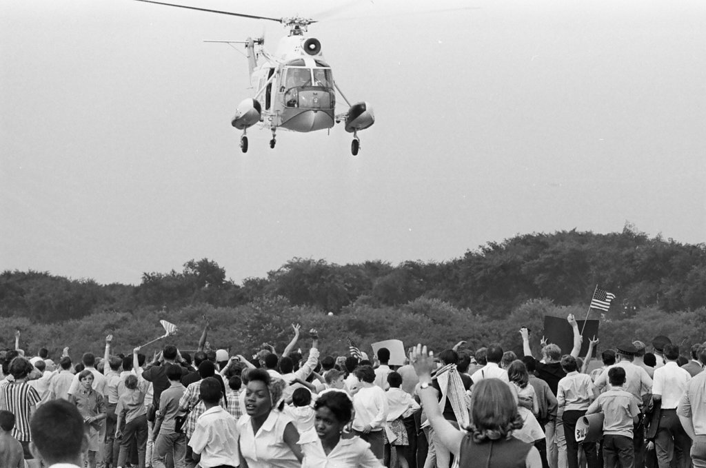 Apollo 11 astronauts in Grant Park - Jack Dykinga for Chicago Sun-Times