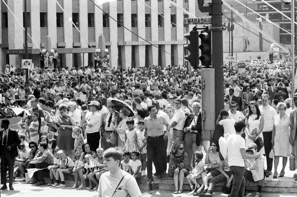 Apollo 11 astronauts parade - Don Burk for Chicago Sun-Times