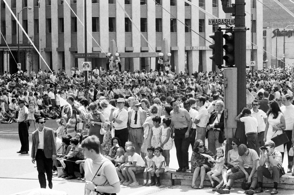 Apollo 11 astronauts parade - Don Burk for Chicago Sun-Times