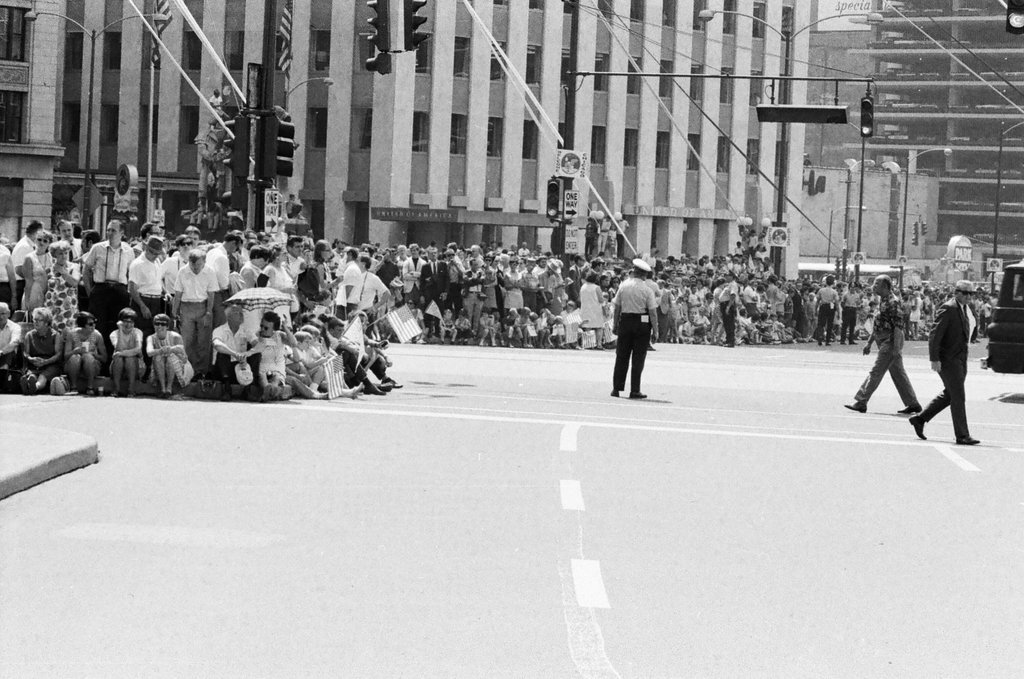 Apollo 11 astronauts parade - Don Burk for Chicago Sun-Times
