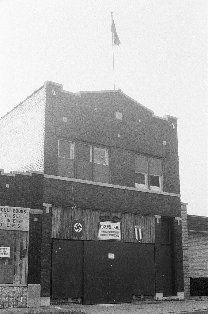 Nazi party members at headquarters - Chicago Sun-Times