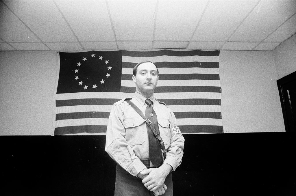 Nazi party members at headquarters - Chicago Sun-Times