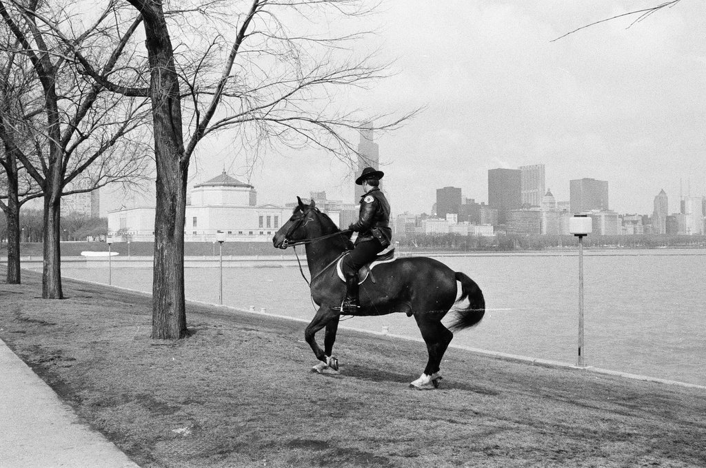 Mounted Chicago Police - Chicago Sun-Times