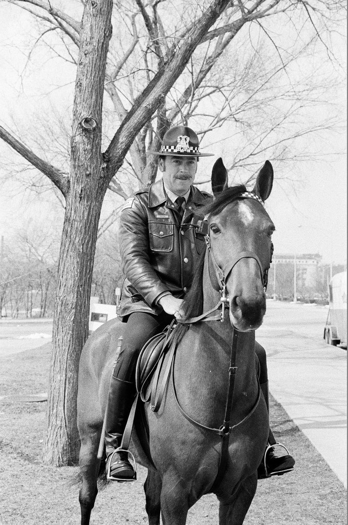 Mounted Chicago Police - Chicago Sun-Times