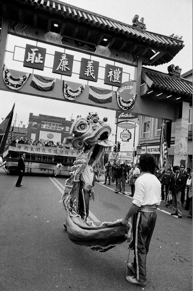 Dedication ceremony for Chinatown Gate - Bob Fila for Chicago Sun-Times