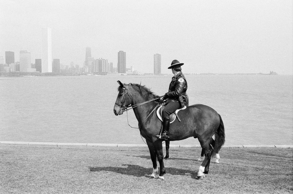 Mounted Chicago Police - Chicago Sun-Times
