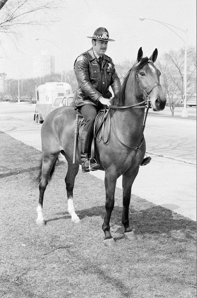 Mounted Chicago Police - Chicago Sun-Times