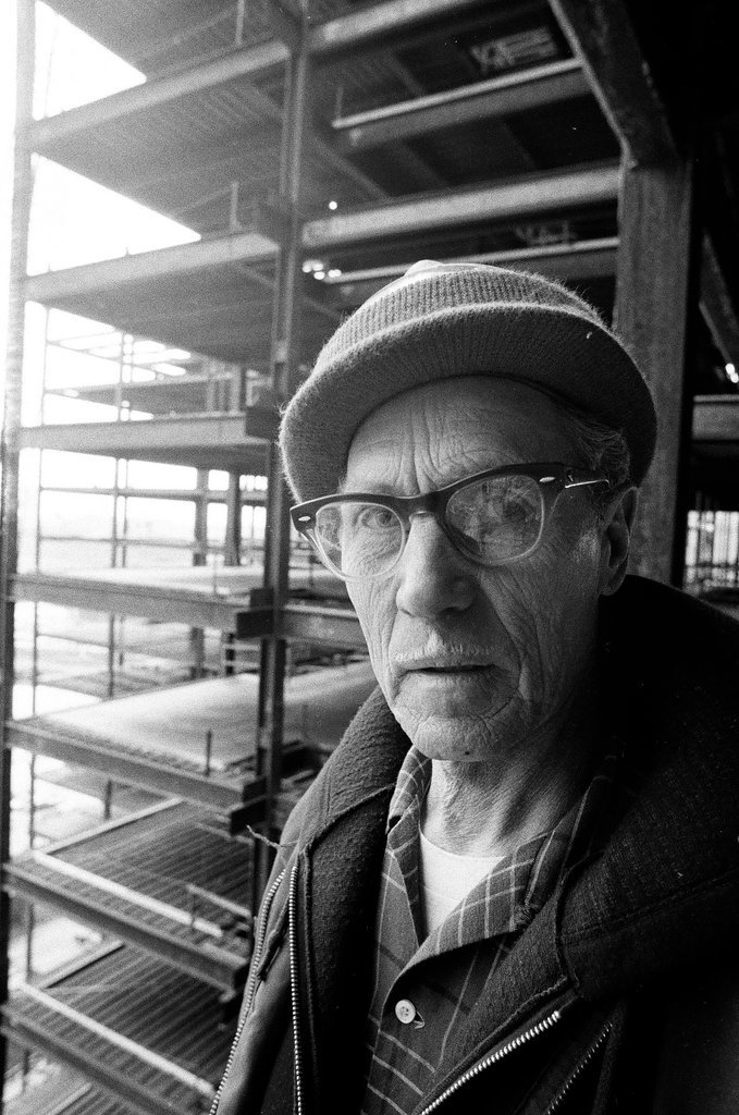 Garment Center under construction - Henry Herr Gill for Chicago Sun-Times