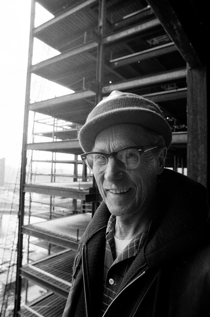 Garment Center under construction - Henry Herr Gill for Chicago Sun-Times