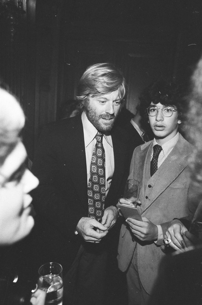 Robert Redford and others attend press conference at Drake Hotel - Chicago Sun-Times