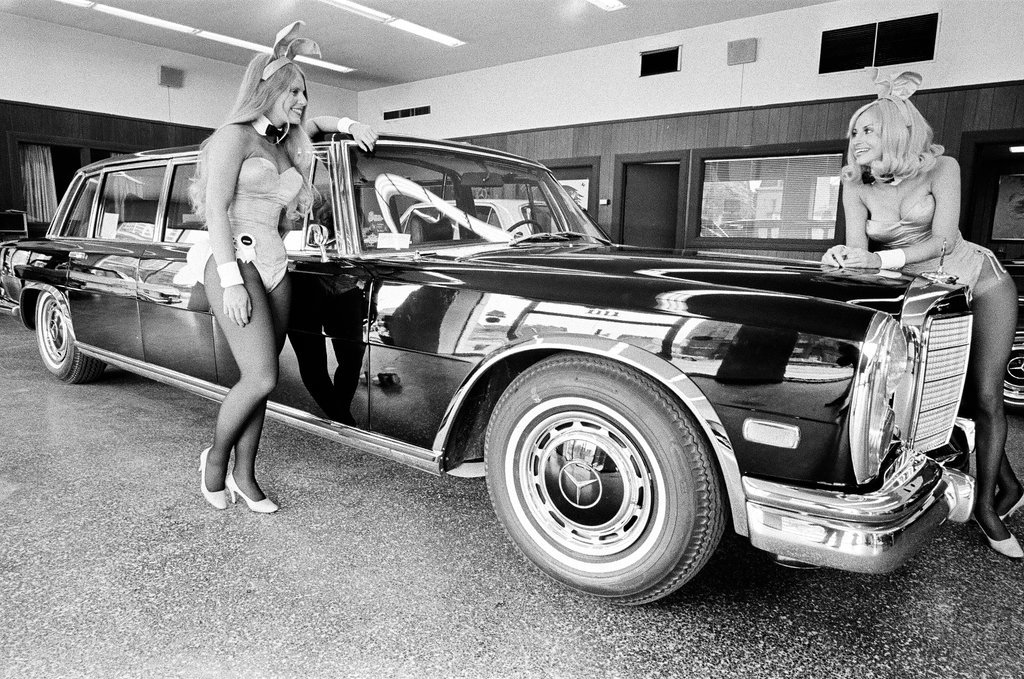 Hugh Hefner's Mercedes - Larry Graff for Chicago Sun-Times