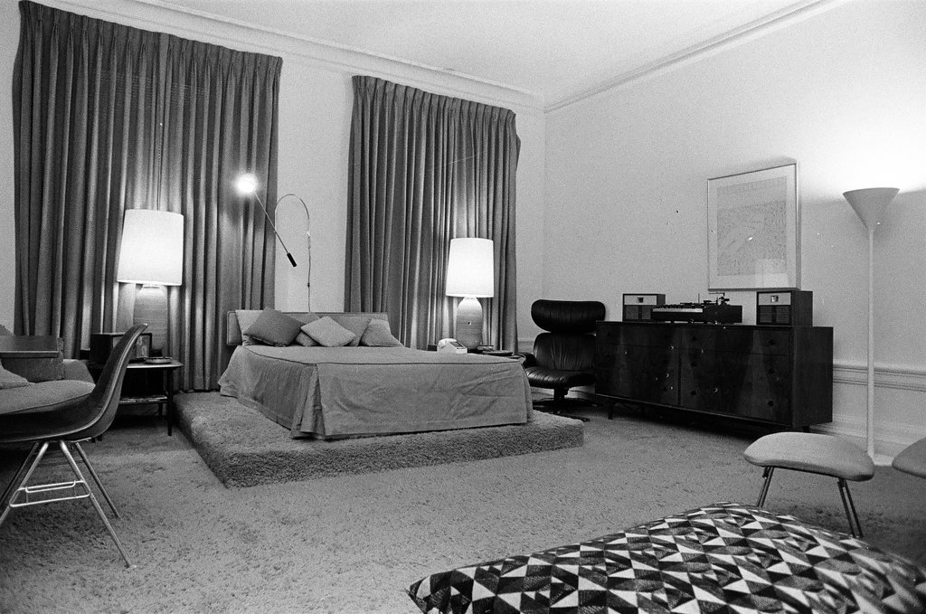 Playboy Mansion interiors - Don Bierman for Chicago Sun-Times