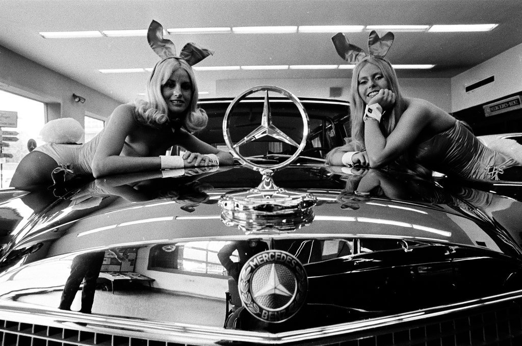 Hugh Hefner's Mercedes - Larry Graff for Chicago Sun-Times