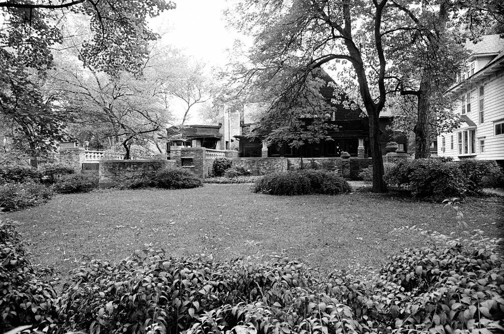 Former Frank Lloyd Wright home in Oak Park - William (Bill) Deluga for Chicago Sun-Times