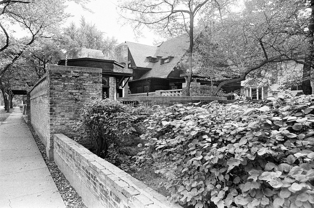 Former Frank Lloyd Wright home in Oak Park - William (Bill) Deluga for Chicago Sun-Times