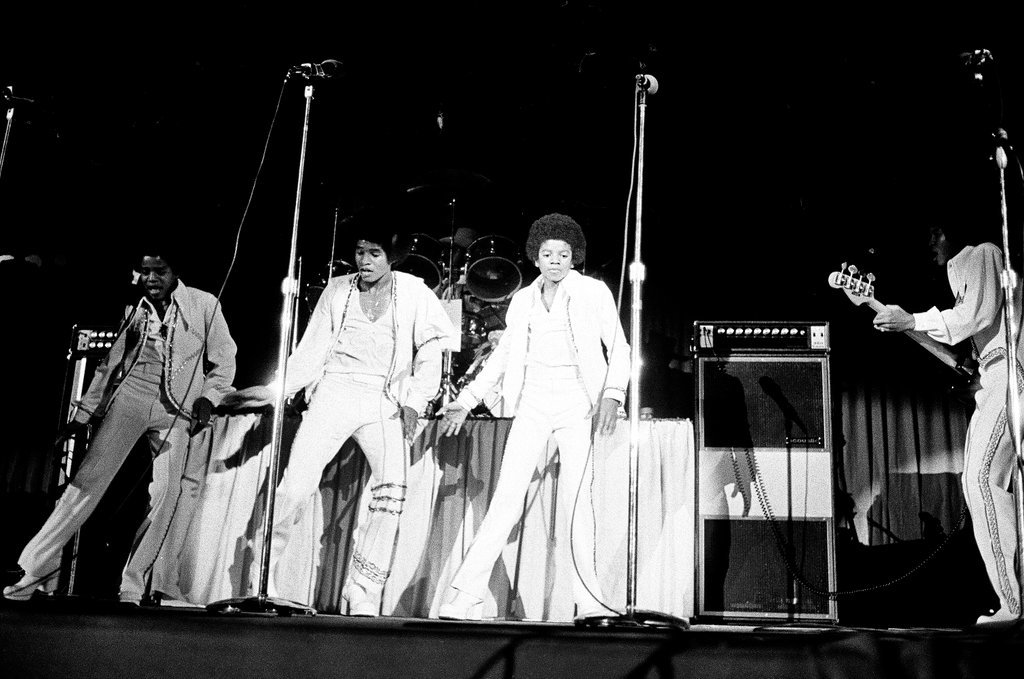 The Jackson Five perform at Chicago Amphitheater - Edmund Jarecki for Chicago Sun-Times