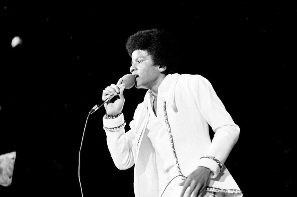 The Jackson Five perform at Chicago Amphitheater - Edmund Jarecki for Chicago Sun-Times