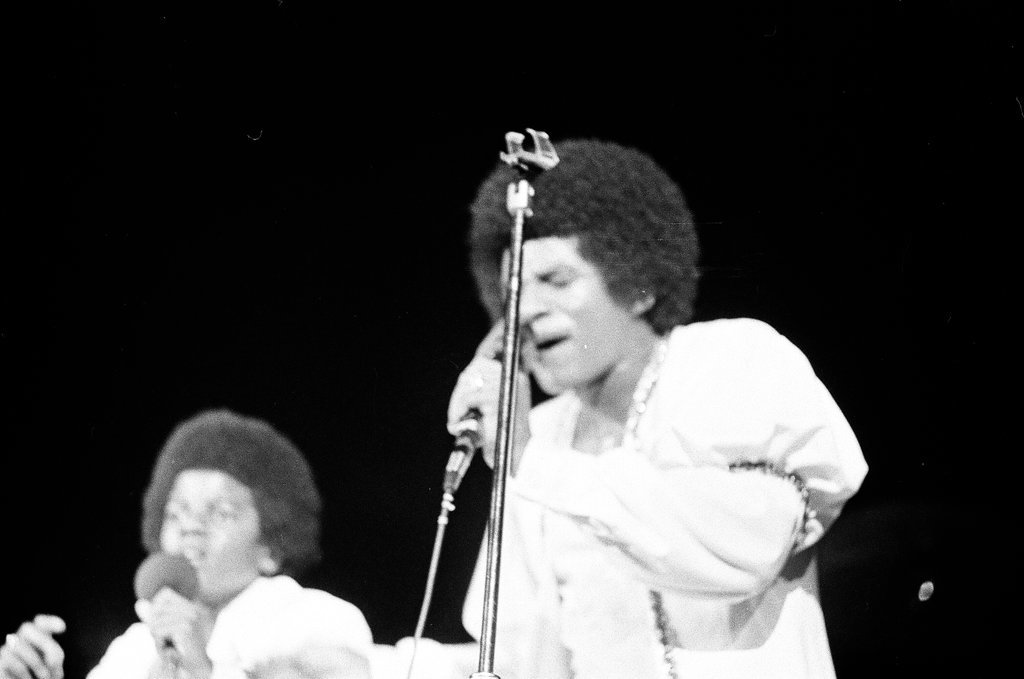 The Jackson Five perform at Chicago Amphitheater - Edmund Jarecki for Chicago Sun-Times
