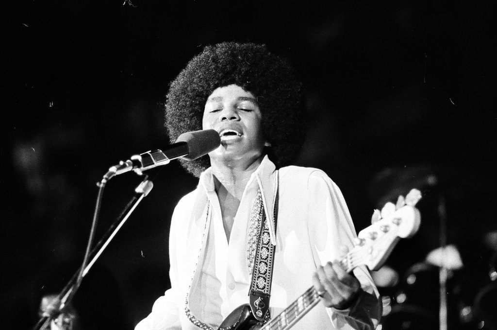 The Jackson Five perform at Chicago Amphitheater - Edmund Jarecki for Chicago Sun-Times