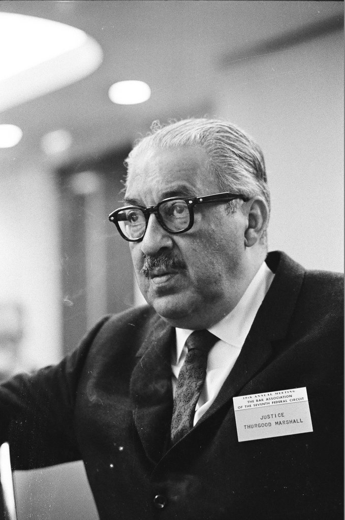 Thurgood Marshall - Peters (Clarence or Pete) for Chicago Sun-Times