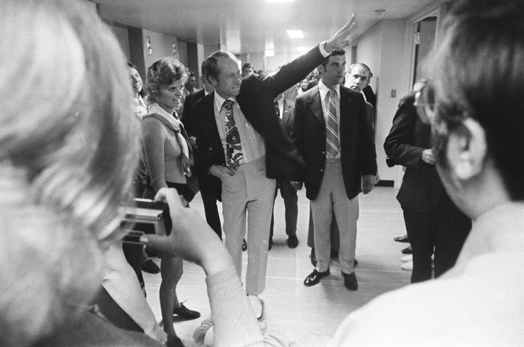 Apollo 15 astronauts visit children's hospital - Charles Krejcsi for Chicago Sun-Times