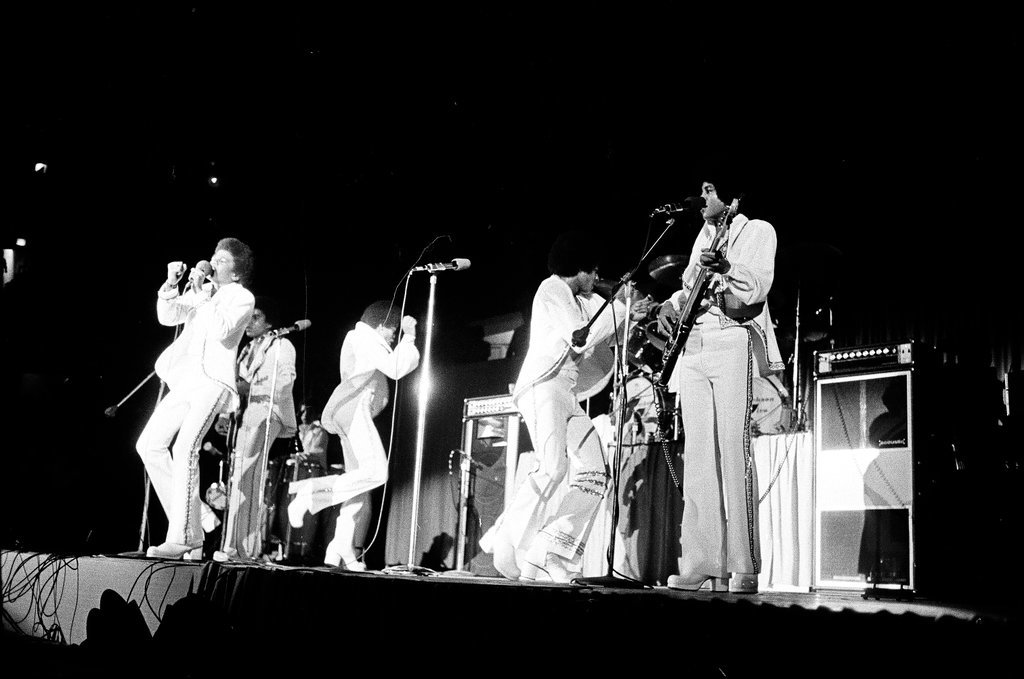 The Jackson Five perform at Chicago Amphitheater - Edmund Jarecki for Chicago Sun-Times