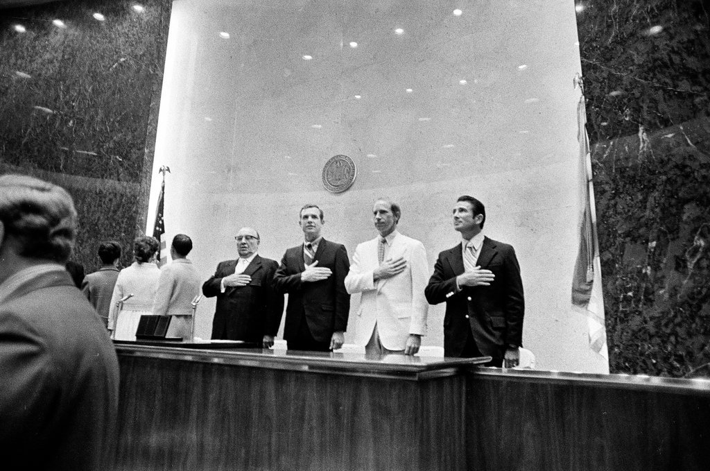 Apollo astronauts honored at City Council ceremony - John H. White for Chicago Sun-Times