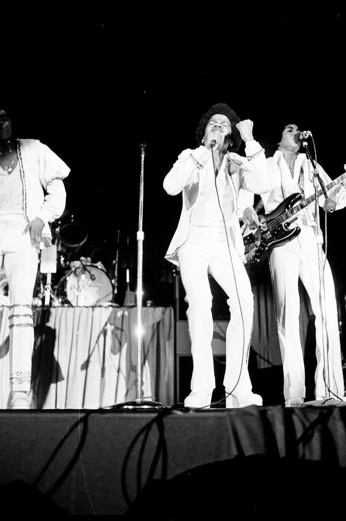 The Jackson Five perform at Chicago Amphitheater - Edmund Jarecki for Chicago Sun-Times