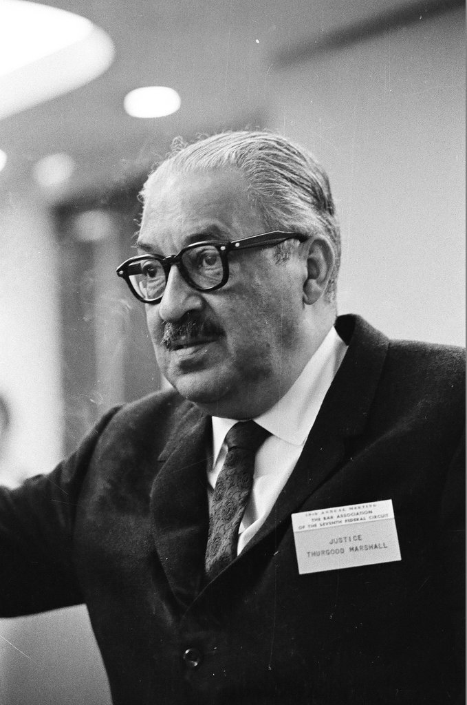 Thurgood Marshall - Peters (Clarence or Pete) for Chicago Sun-Times