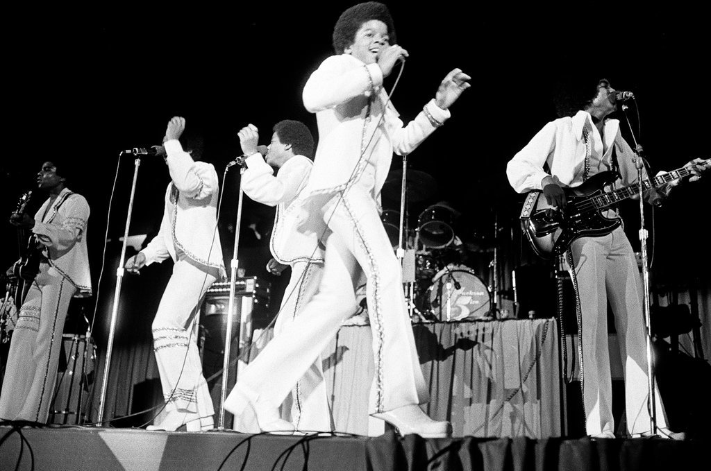 The Jackson Five perform at Chicago Amphitheater - Edmund Jarecki for Chicago Sun-Times
