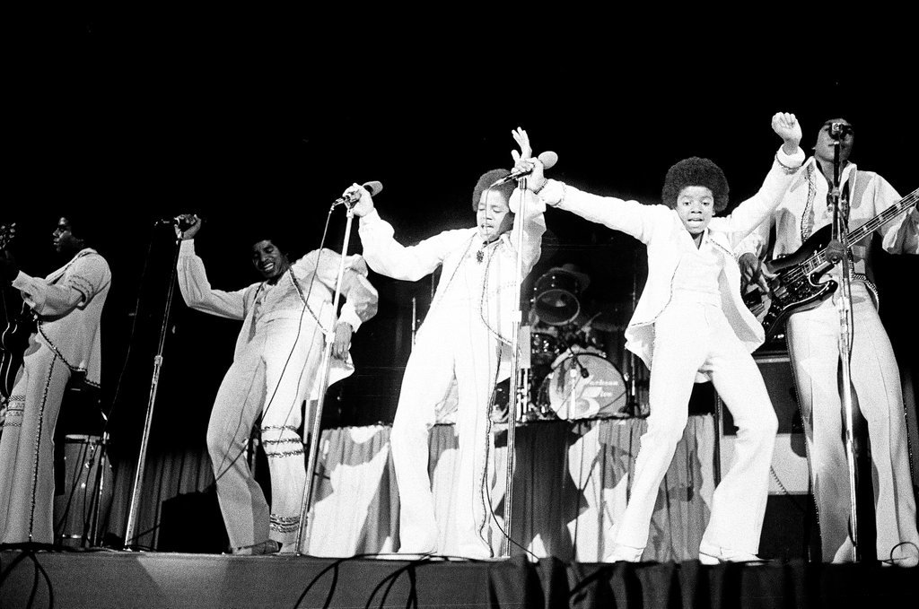 The Jackson Five perform at Chicago Amphitheater - Edmund Jarecki for Chicago Sun-Times