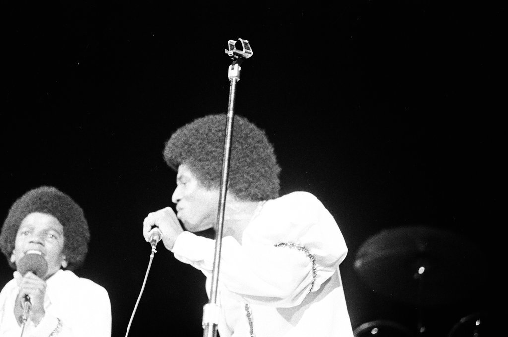 The Jackson Five perform at Chicago Amphitheater - Edmund Jarecki for Chicago Sun-Times
