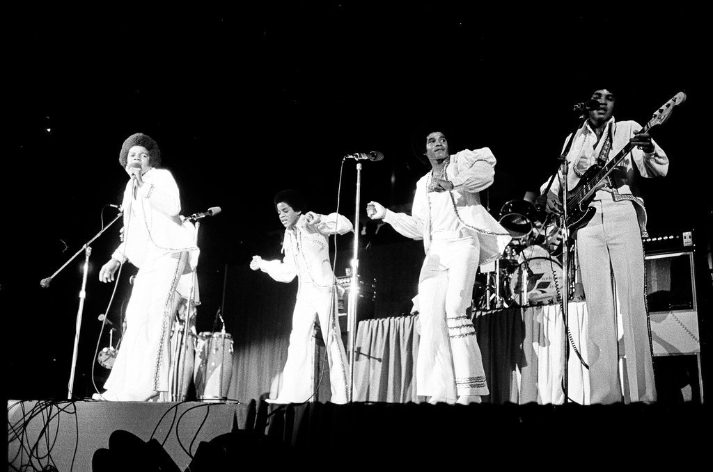 The Jackson Five perform at Chicago Amphitheater - Edmund Jarecki for Chicago Sun-Times