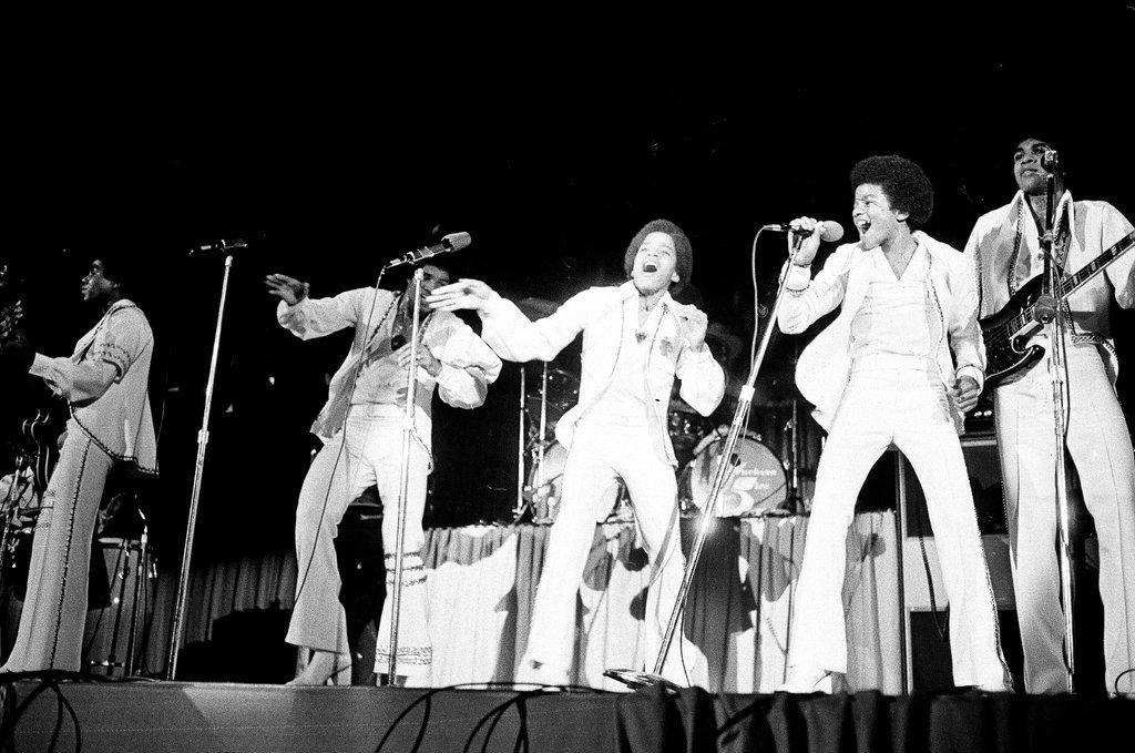 The Jackson Five perform at Chicago Amphitheater - Edmund Jarecki for Chicago Sun-Times