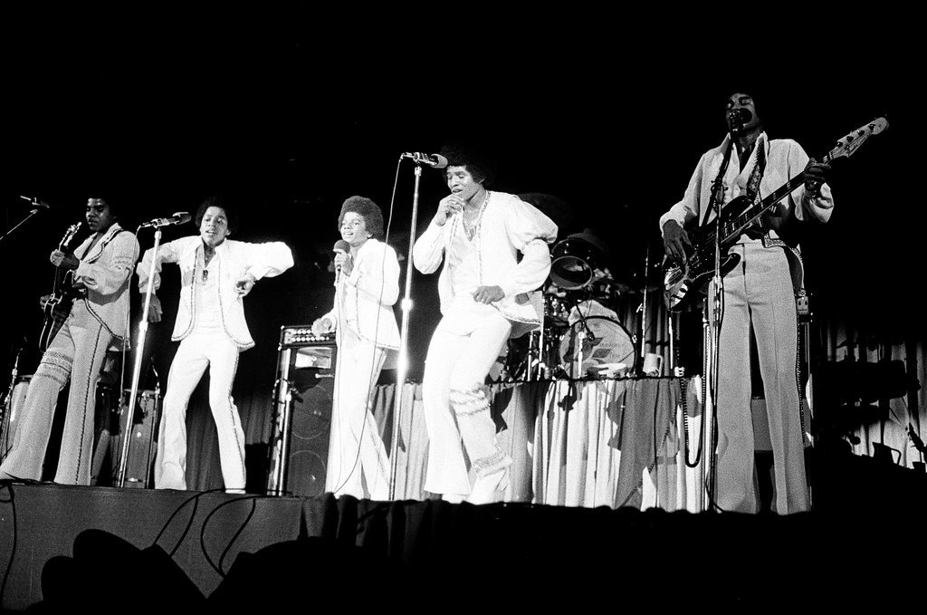 The Jackson Five perform at Chicago Amphitheater - Edmund Jarecki for Chicago Sun-Times