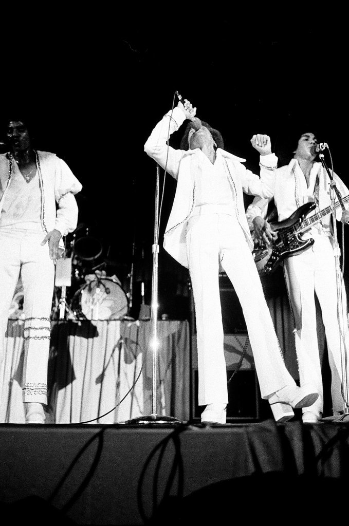 The Jackson Five perform at Chicago Amphitheater - Edmund Jarecki for Chicago Sun-Times