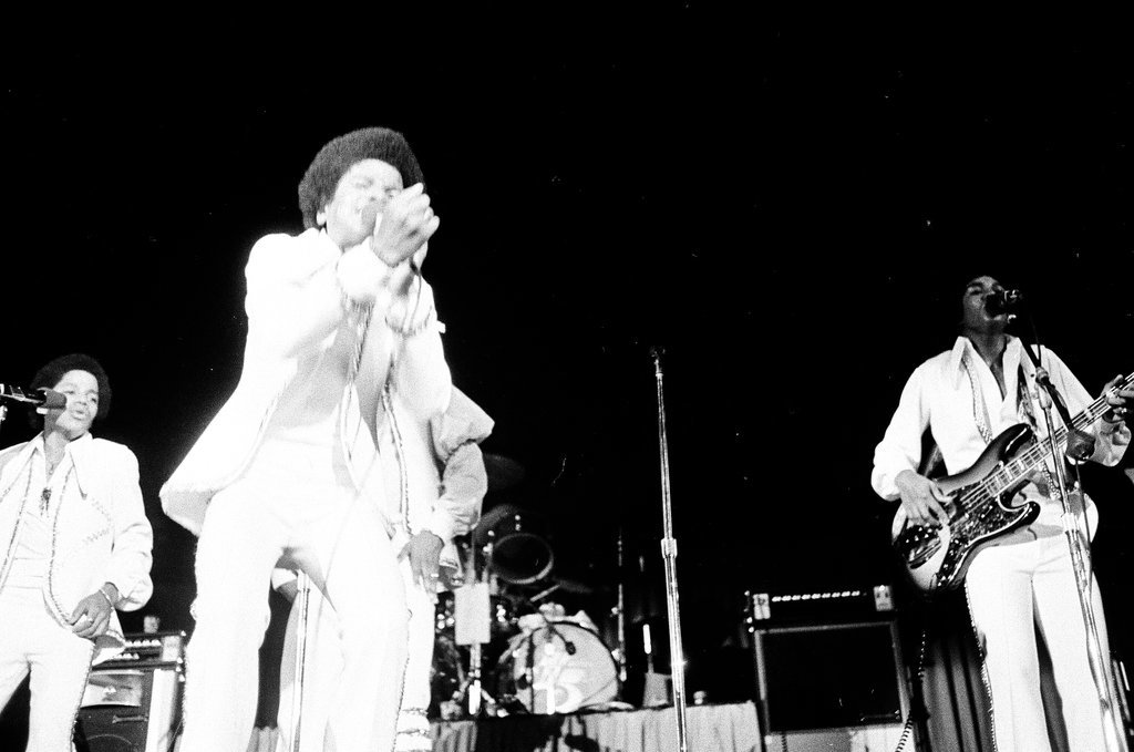 The Jackson Five perform at Chicago Amphitheater - Edmund Jarecki for Chicago Sun-Times