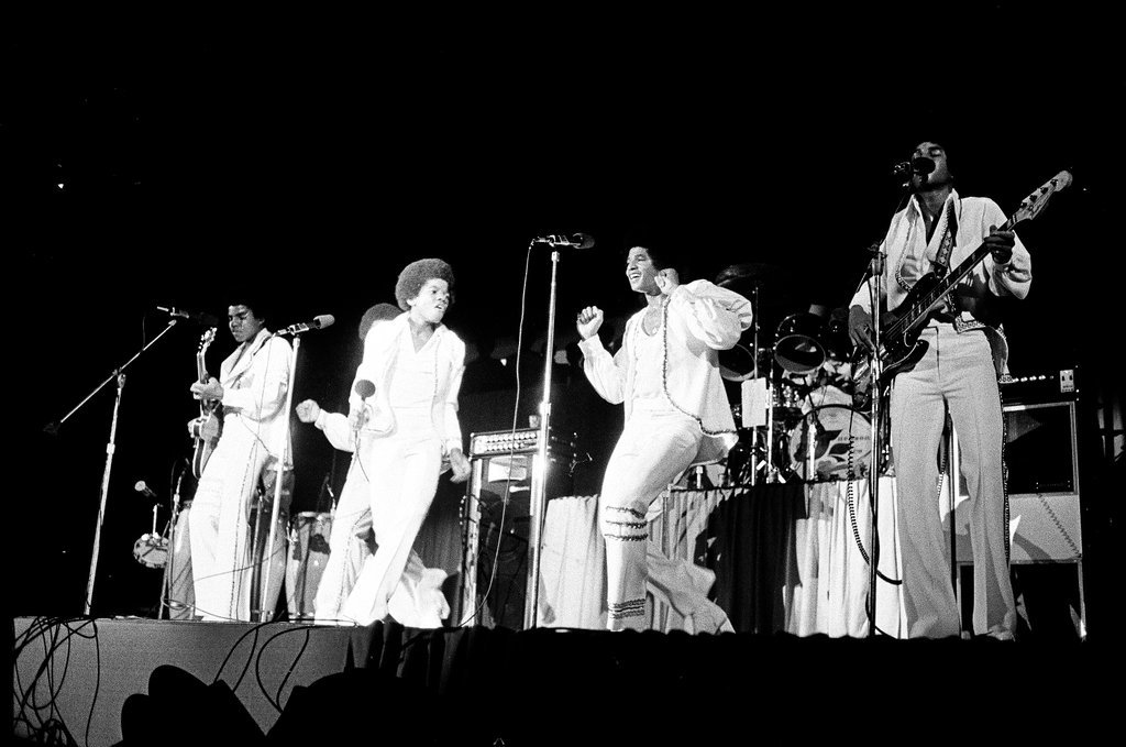 The Jackson Five perform at Chicago Amphitheater - Edmund Jarecki for Chicago Sun-Times