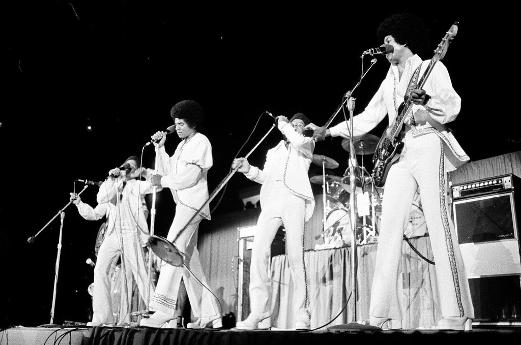 The Jackson Five perform at Chicago Amphitheater - Edmund Jarecki for Chicago Sun-Times