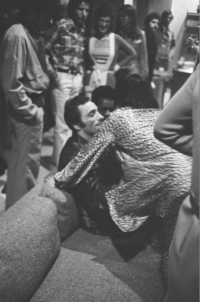 Liza Minnelli at a reception - Don Bierman for Chicago Sun-Times