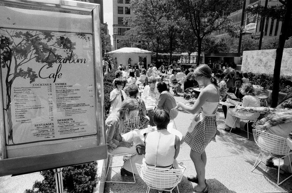 People eating lunch at Dearborn Cafe - Chicago Sun-Times
