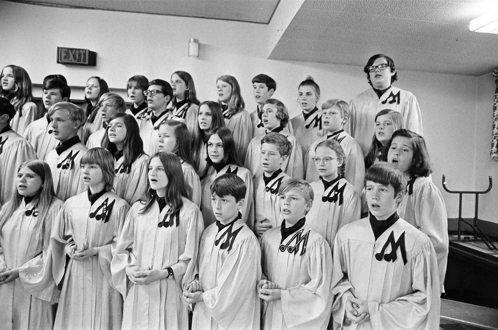 Children's chorus singing at Chicago Lawn United Methodist - Chicago Sun-Times