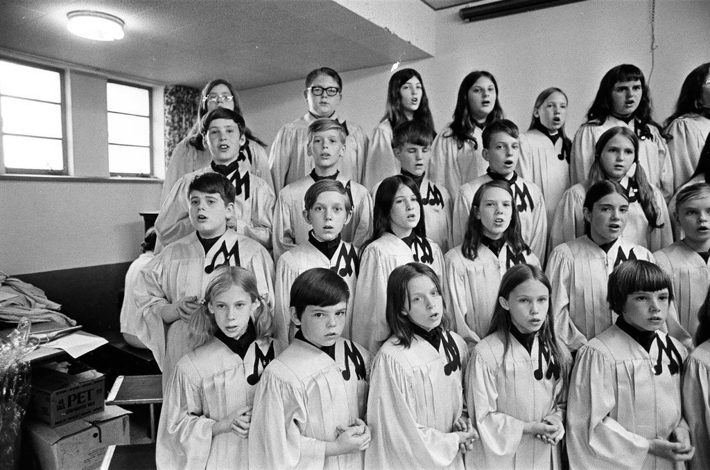 Children's chorus singing at Chicago Lawn United Methodist - Chicago Sun-Times